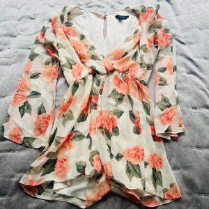 floral romper by New Look